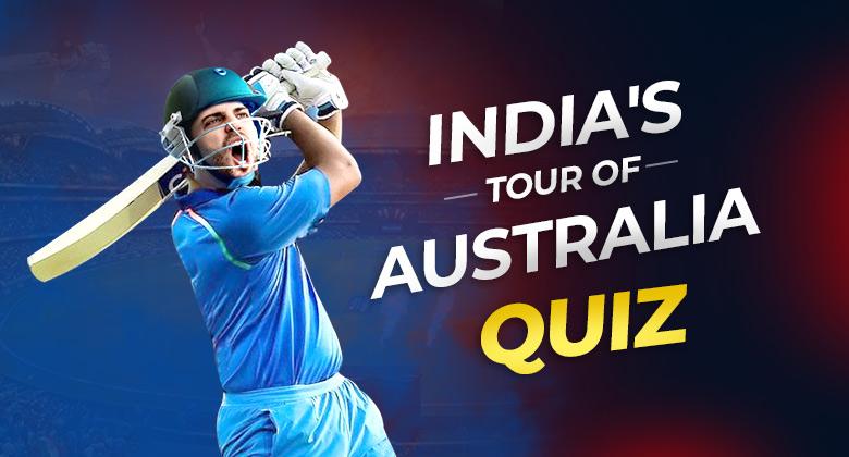 india tour of australia history test